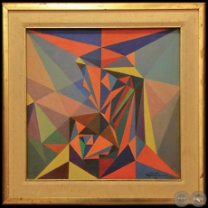 Maternidad Geométrica - Obra de  Luis Toranzos - Año: 1957